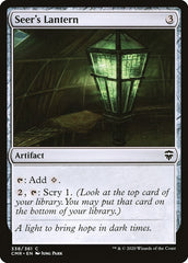 Seer's Lantern [Commander Legends] | The Time Vault CA