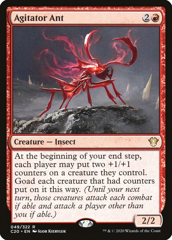 Agitator Ant [Commander 2020] | The Time Vault CA