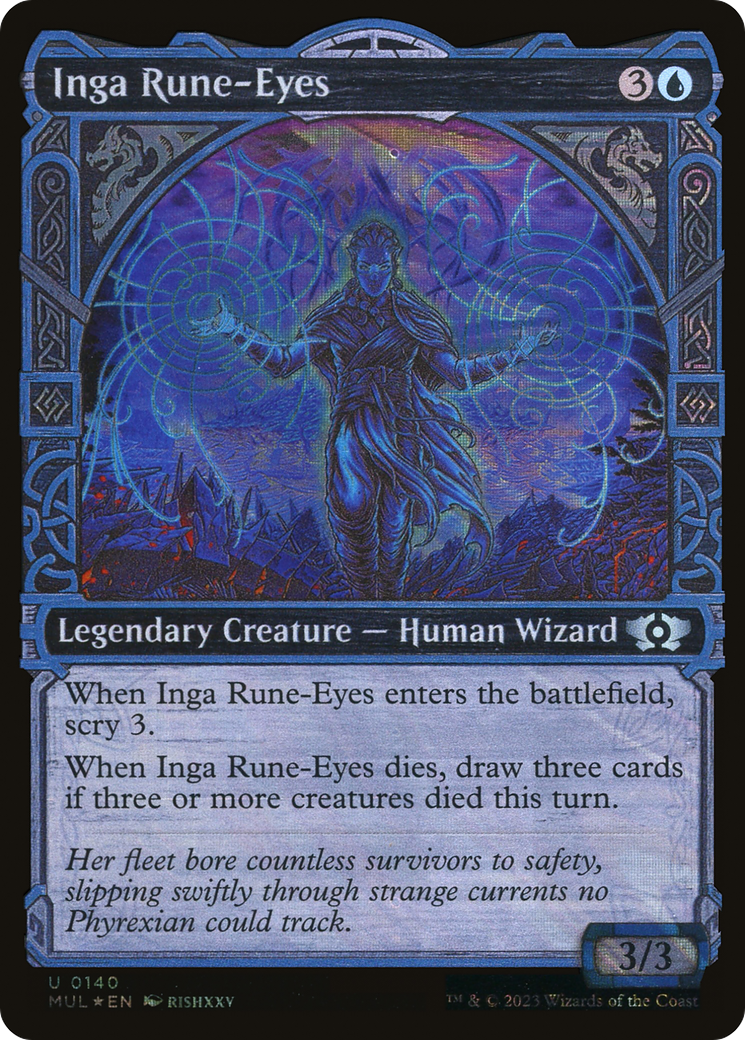 Inga Rune-Eyes (Halo Foil) [Multiverse Legends] | The Time Vault CA