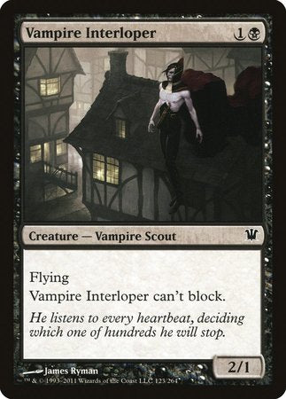 Vampire Interloper [Innistrad] | The Time Vault CA