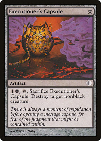 Executioner's Capsule [Shards of Alara] | The Time Vault CA