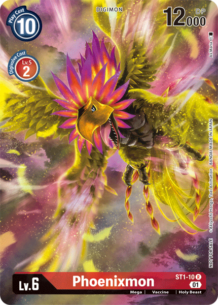 Phoenixmon [ST1-10] (Alternate Art) [Starter Deck: Gaia Red] | The Time Vault CA