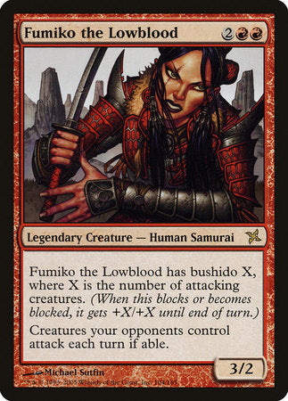 Fumiko the Lowblood [Betrayers of Kamigawa] | The Time Vault CA