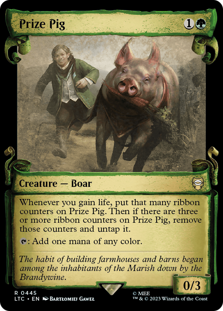 Prize Pig [The Lord of the Rings: Tales of Middle-Earth Commander Showcase Scrolls] | The Time Vault CA
