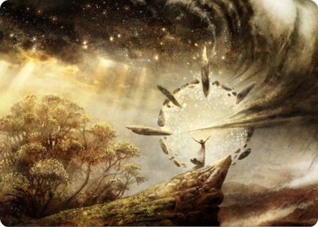 Harness Infinity Art Card [Strixhaven: School of Mages Art Series] | The Time Vault CA