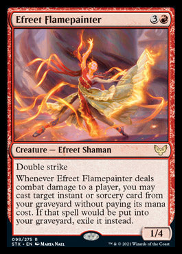 Efreet Flamepainter [Strixhaven: School of Mages] | The Time Vault CA