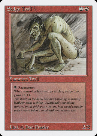 Sedge Troll [Revised Edition] | The Time Vault CA