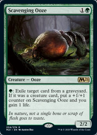 Scavenging Ooze [Core Set 2021] | The Time Vault CA