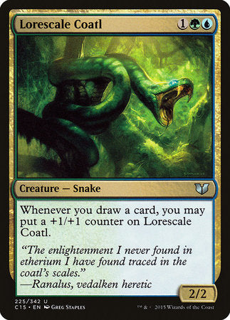 Lorescale Coatl [Commander 2015] | The Time Vault CA