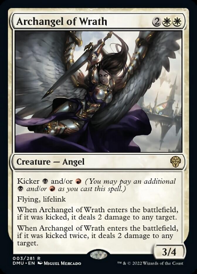 Archangel of Wrath [Dominaria United] | The Time Vault CA