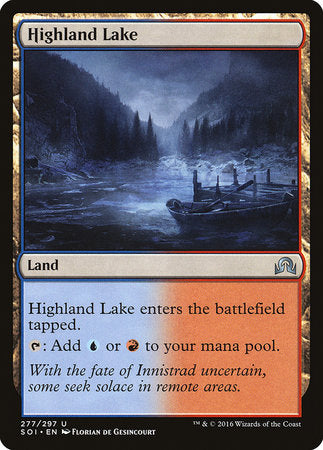 Highland Lake [Shadows over Innistrad] | The Time Vault CA