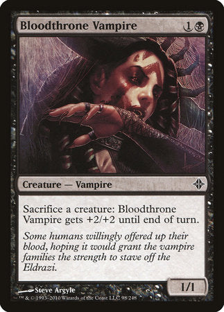 Bloodthrone Vampire [Rise of the Eldrazi] | The Time Vault CA
