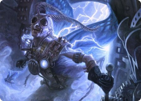 Insectile Aberration Art Card [Innistrad: Midnight Hunt Art Series] | The Time Vault CA
