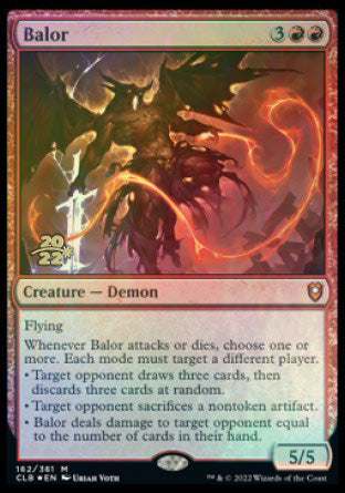 Balor [Commander Legends: Battle for Baldur's Gate Prerelease Promos] | The Time Vault CA