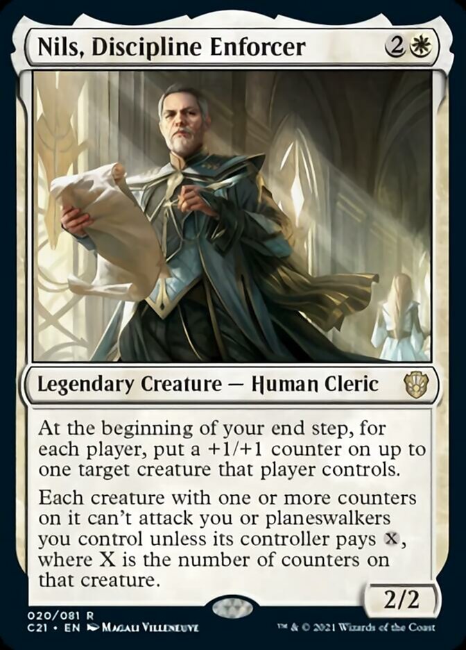 Nils, Discipline Enforcer [Commander 2021] | The Time Vault CA