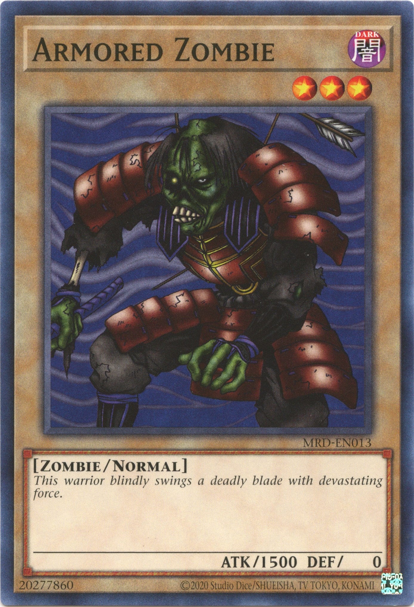 Armored Zombie (25th Anniversary) [MRD-EN013] Common | The Time Vault CA