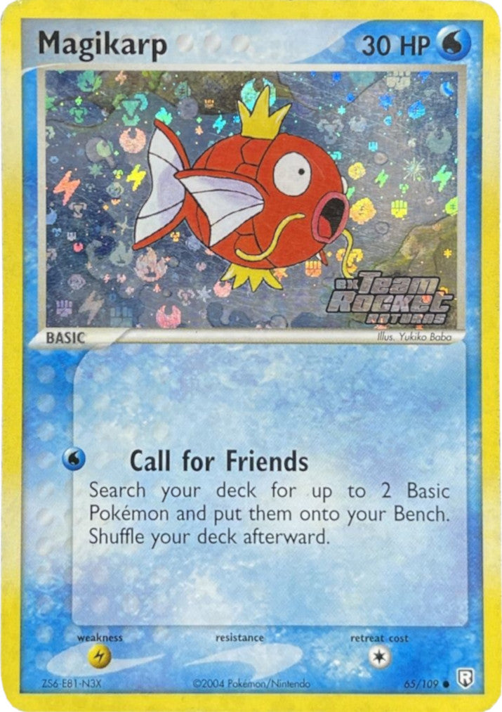 Magikarp (65/109) (Stamped) [EX: Team Rocket Returns] | The Time Vault CA