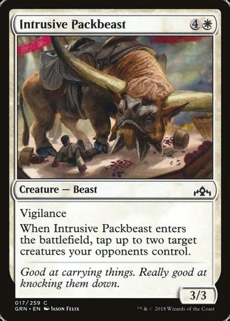 Intrusive Packbeast [Guilds of Ravnica] | The Time Vault CA