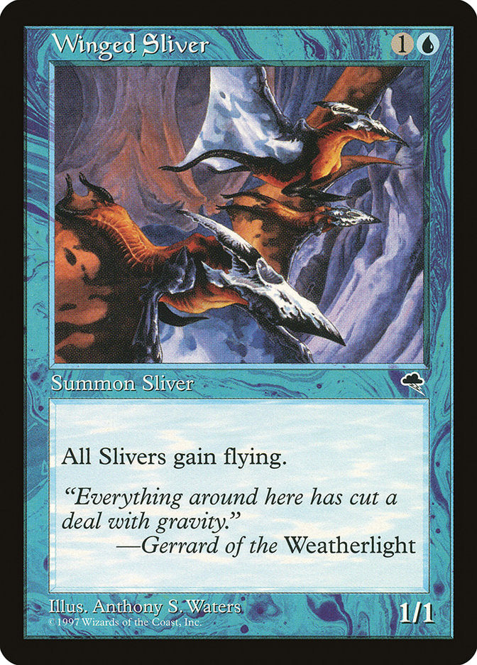 Winged Sliver [Tempest] | The Time Vault CA