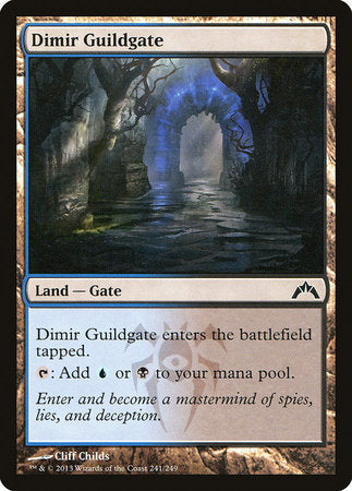 Dimir Guildgate [Gatecrash] | The Time Vault CA