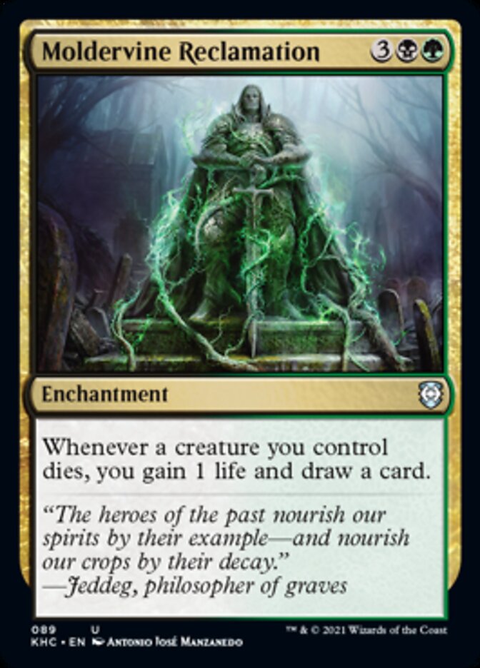 Moldervine Reclamation [Kaldheim Commander] | The Time Vault CA