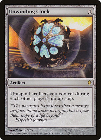 Unwinding Clock [New Phyrexia] | The Time Vault CA