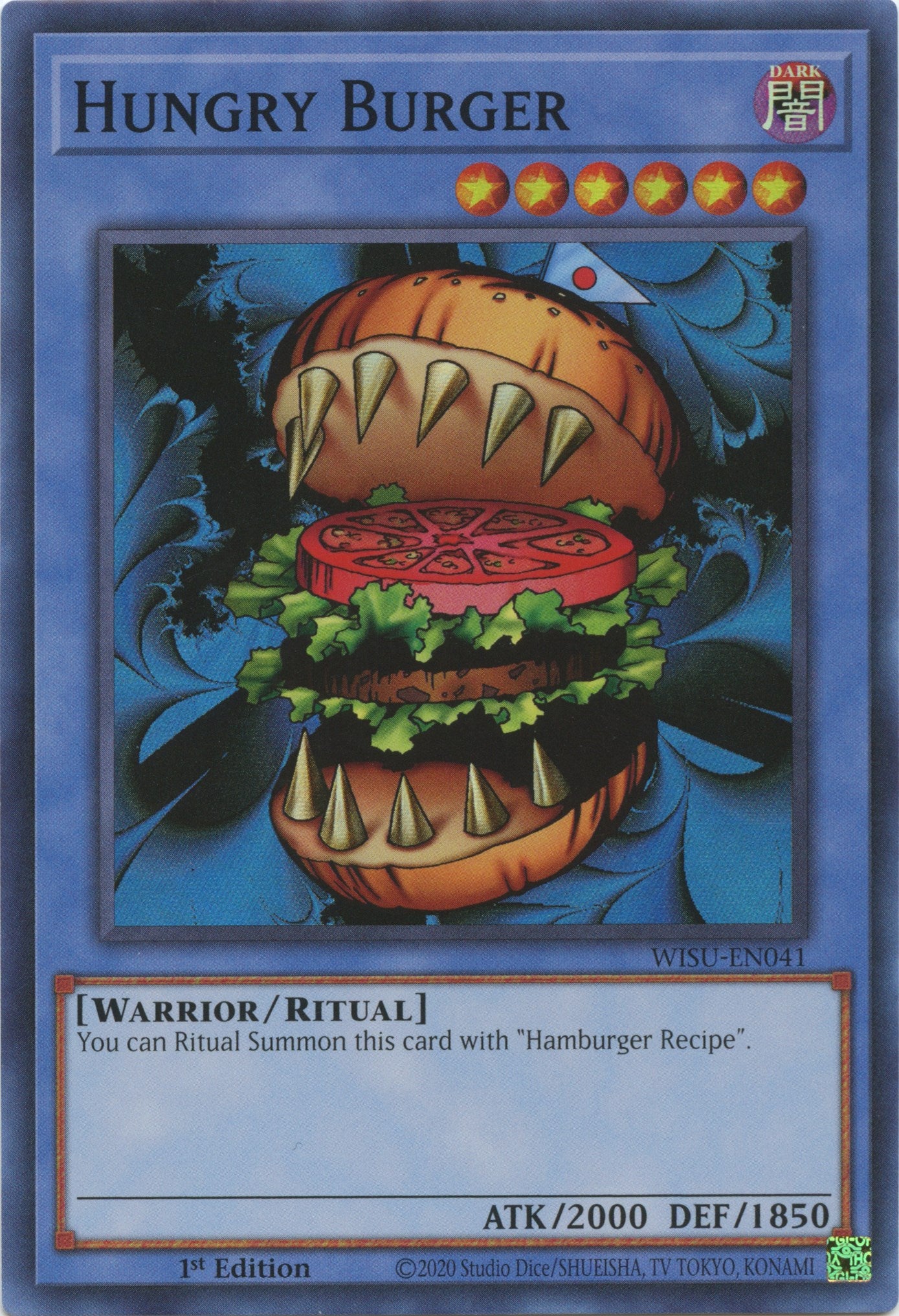 Hungry Burger [WISU-EN041] Super Rare | The Time Vault CA