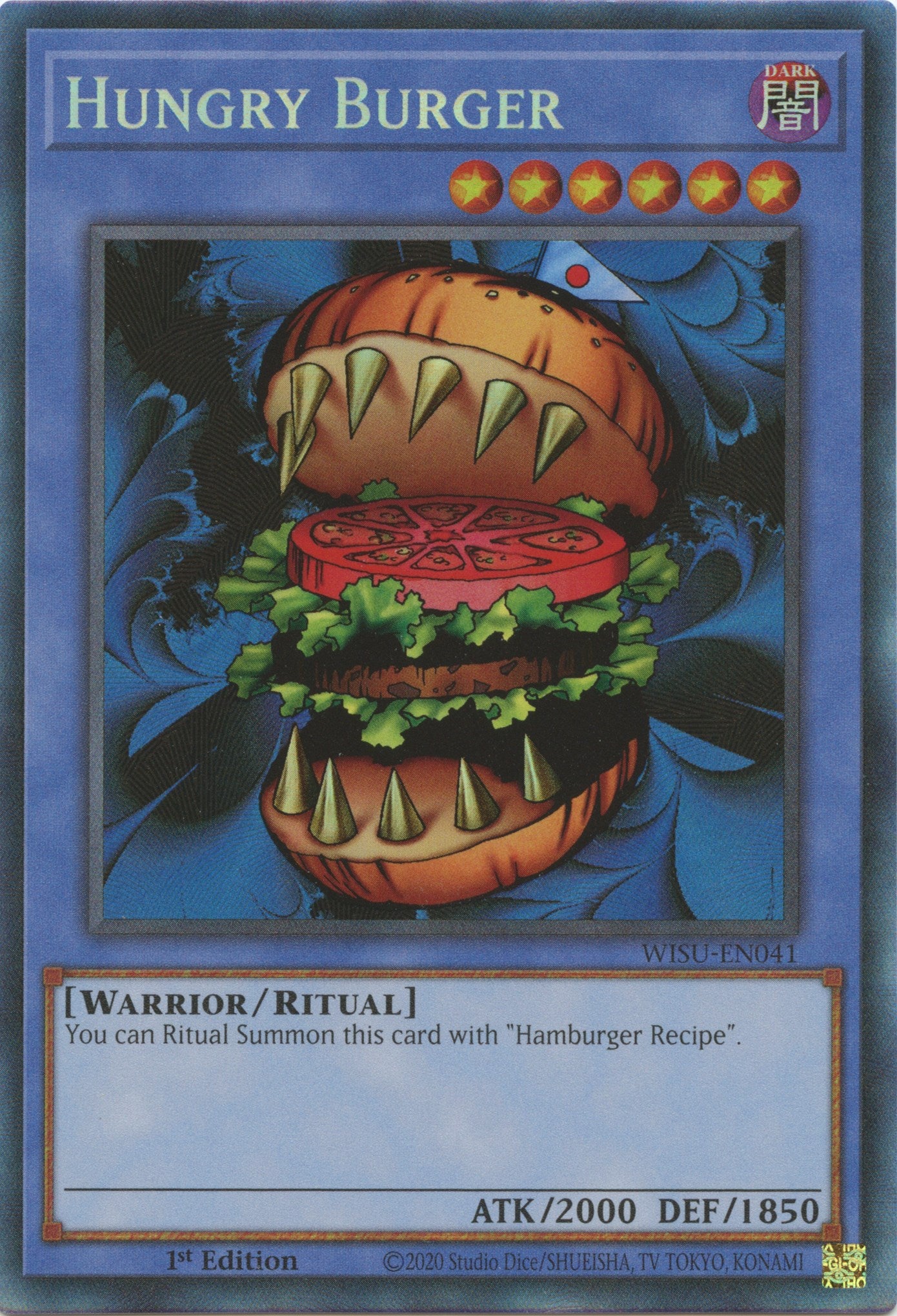 Hungry Burger [WISU-EN041] Collector's Rare | The Time Vault CA