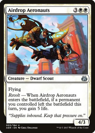 Airdrop Aeronauts [Aether Revolt] | The Time Vault CA