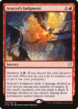 Avacyn's Judgment [Commander 2019] | The Time Vault CA
