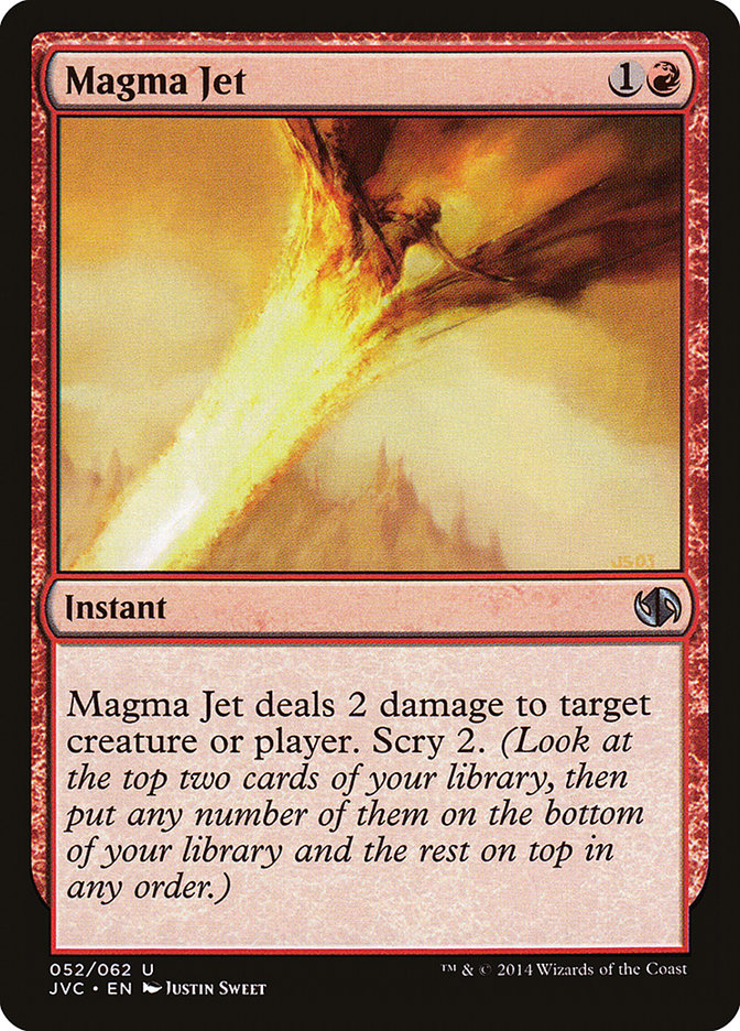 Magma Jet [Duel Decks Anthology] | The Time Vault CA