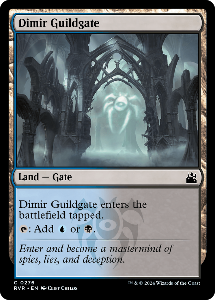 Dimir Guildgate [Ravnica Remastered] | The Time Vault CA