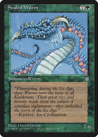 Scaled Wurm [Ice Age] | The Time Vault CA
