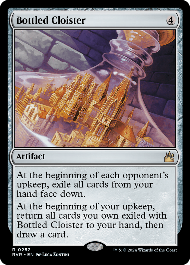 Bottled Cloister [Ravnica Remastered] | The Time Vault CA