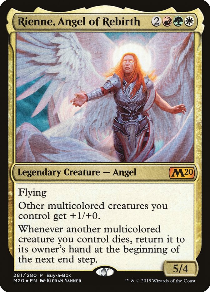 Rienne, Angel of Rebirth (Buy-A-Box) [Core Set 2020] | The Time Vault CA