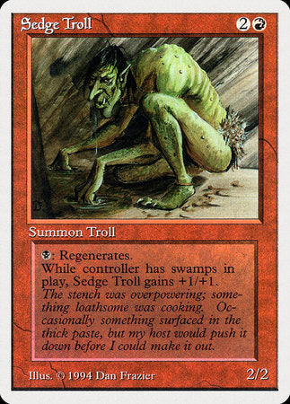 Sedge Troll [Summer Magic / Edgar] | The Time Vault CA