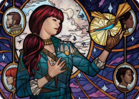 Jhoira, Ageless Innovator Art Card [Dominaria United Art Series] | The Time Vault CA