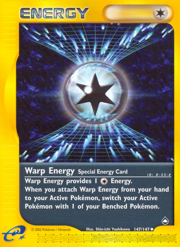 Warp Energy (147/147) [Aquapolis] | The Time Vault CA