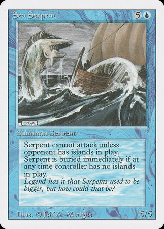 Sea Serpent [Revised Edition] | The Time Vault CA