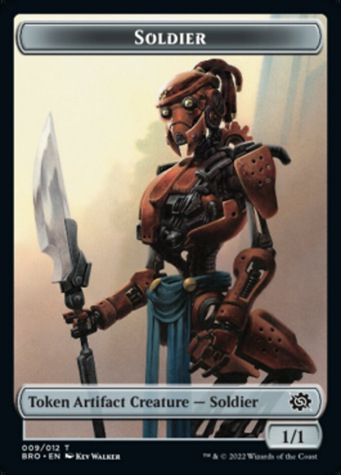 Soldier Token (009) [The Brothers' War Tokens] | The Time Vault CA