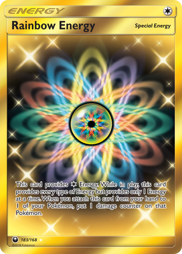 Rainbow Energy (183/168) [Sun & Moon: Celestial Storm] | The Time Vault CA