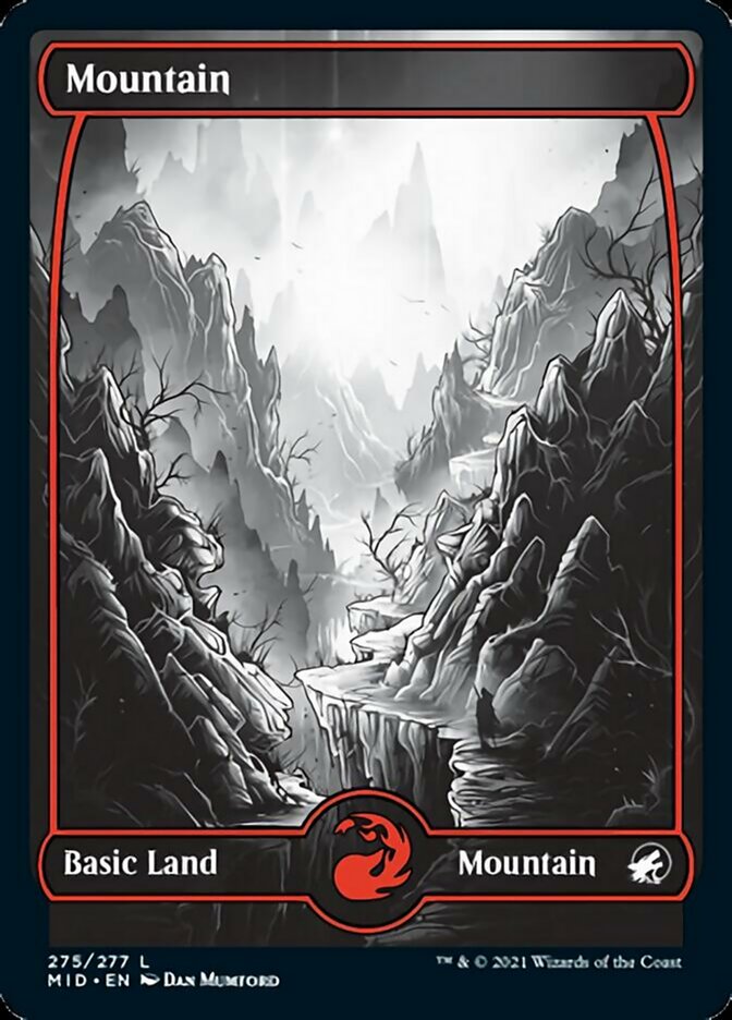 Mountain (275) [Innistrad: Midnight Hunt] | The Time Vault CA