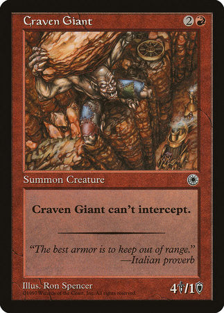 Craven Giant [Portal] | The Time Vault CA