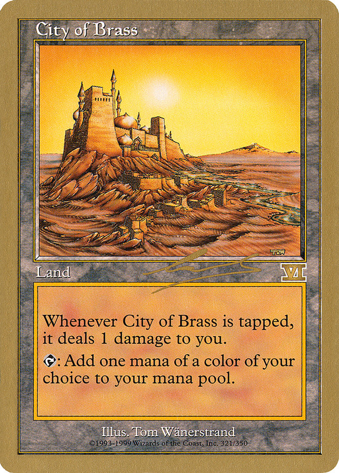 City of Brass (Nicolas Labarre) [World Championship Decks 2000] | The Time Vault CA