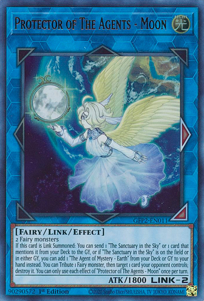 Protector of The Agents - Moon [GFP2-EN011] Ultra Rare | The Time Vault CA