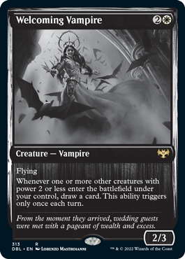 Welcoming Vampire [Innistrad: Double Feature] | The Time Vault CA