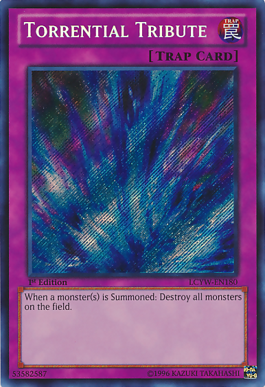 Torrential Tribute [LCYW-EN180] Secret Rare | The Time Vault CA