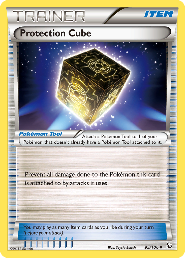 Protection Cube (95/106) [XY: Flashfire] | The Time Vault CA