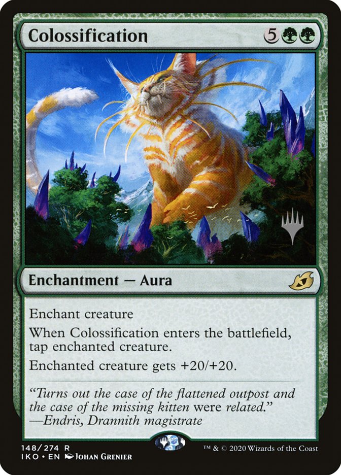 Colossification (Promo Pack) [Ikoria: Lair of Behemoths Promos] | The Time Vault CA