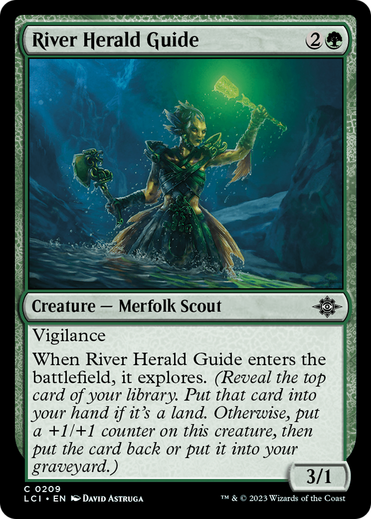 River Herald Guide [The Lost Caverns of Ixalan] | The Time Vault CA